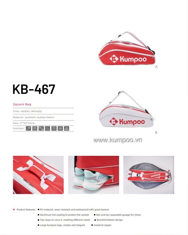 BAO VỢT KB-467