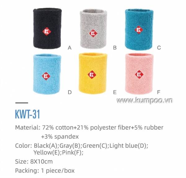 QUẤN CỔ TAY KW-31