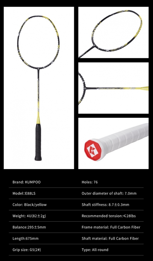VỢT - E88LS NEW