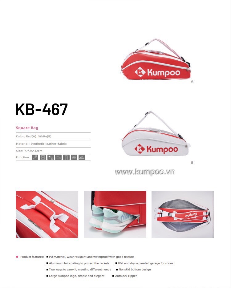 BAO VỢT KB-467