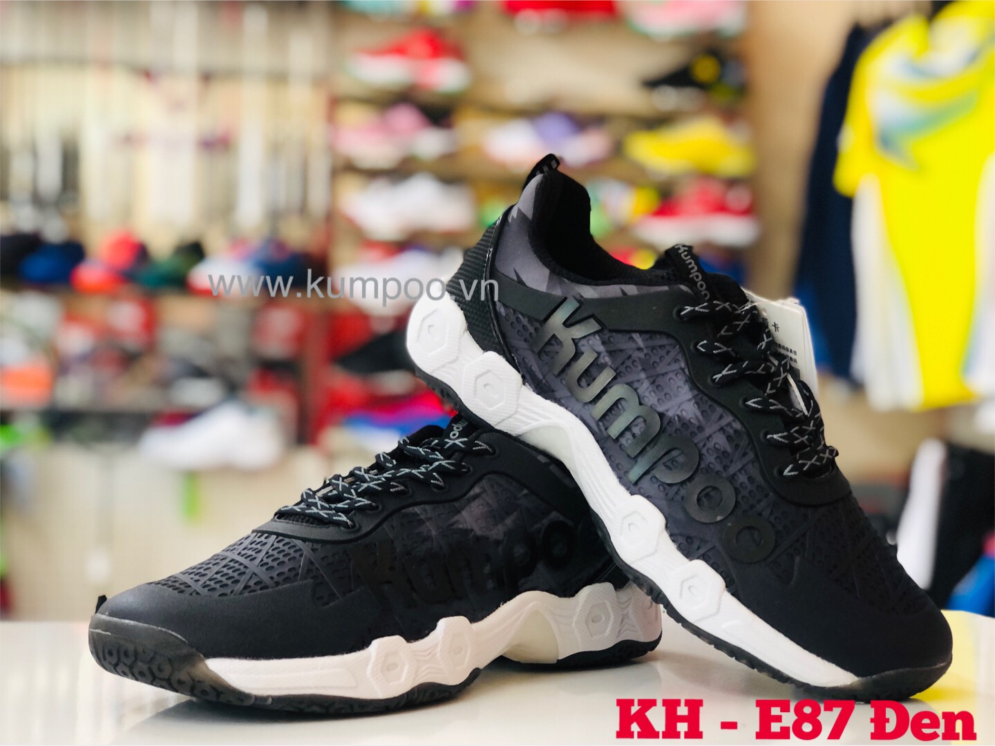 GIẦY KH- E87 ĐEN
