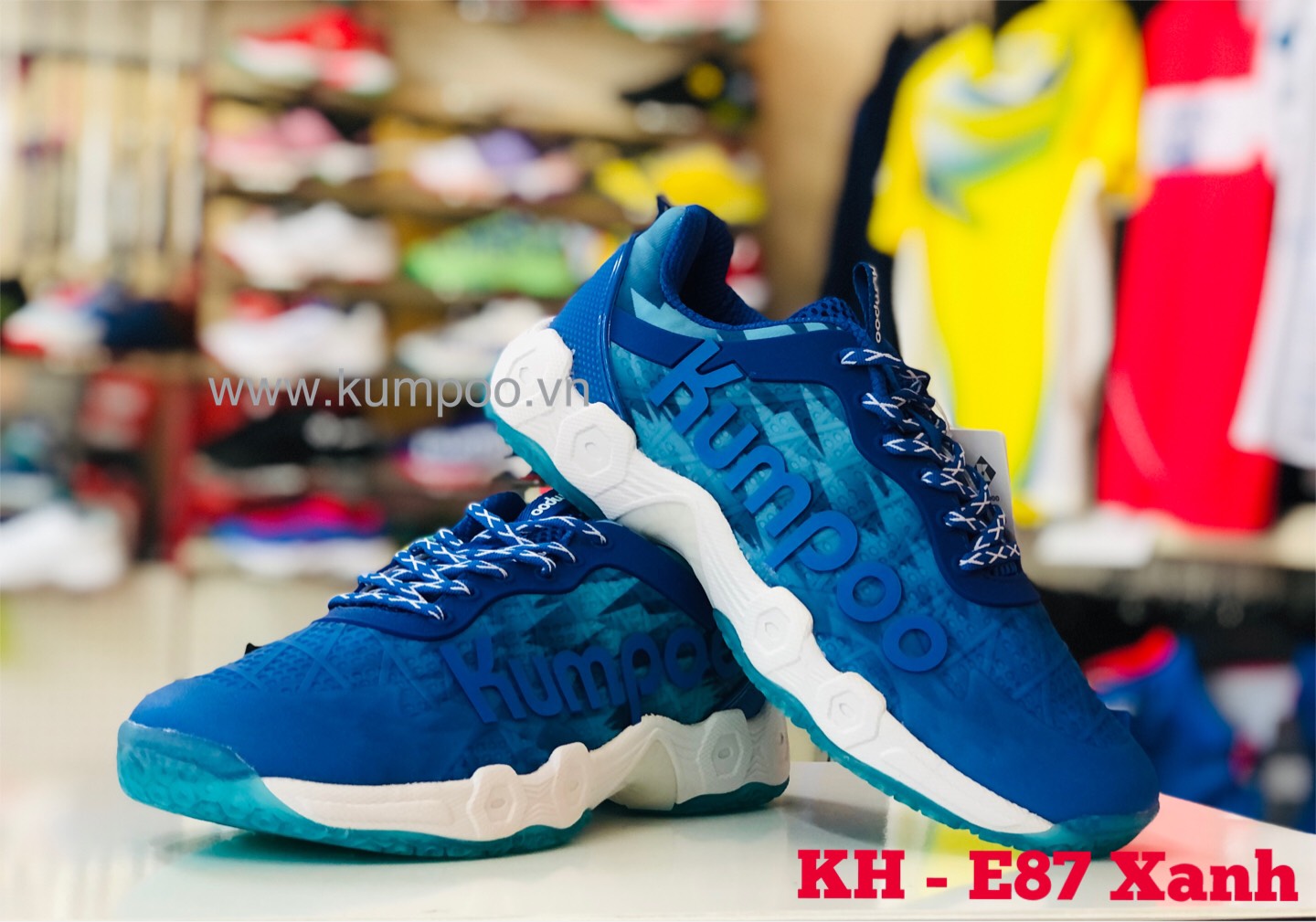 GIẦY KH- E87 XANH
