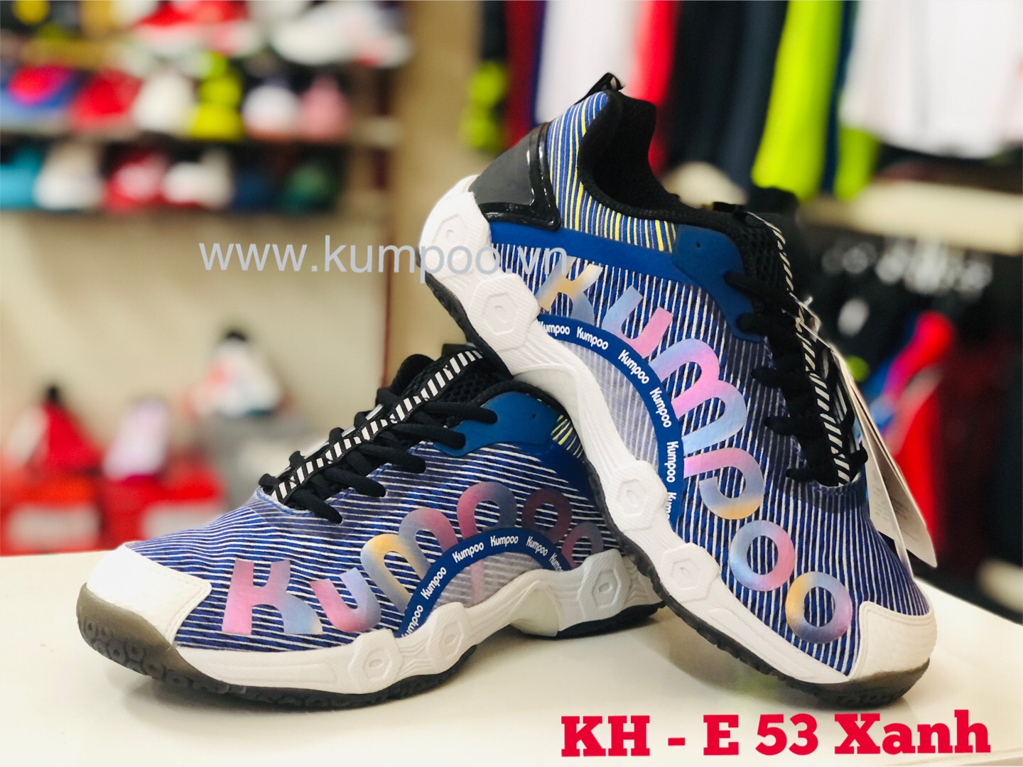 GIẦY KH- E53 XANH